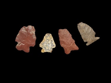 4 Arrowheads, Western United States / Northern Plains