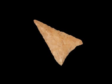 1 5/16" Triangular Point, From Fox Field Kentucky, Ex Walt McIntire Collection