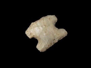 1" Archaic Godar Blunt, Nicely Flaked, Found in Knox County Missouri