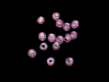 Purple Glass Trade Beads, Found in Georgia Cache