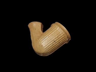 1 5/8" Clay Trade Pipe Civil War