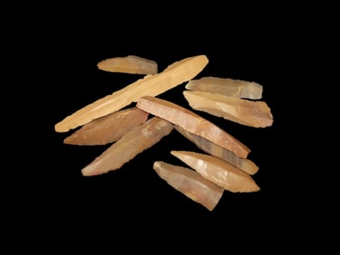 Lot of Various Flakes, Native American