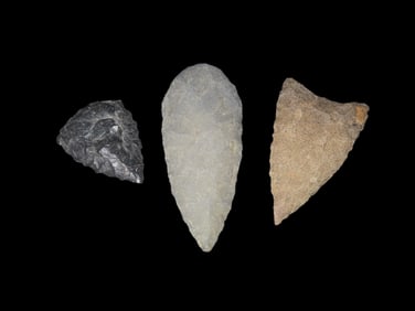 Triangular Point, 9000-7000 BP, Bell & Surr Co., TX