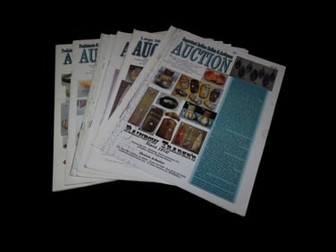 Lot of 8 Rainbow Traders Auction Catalogs