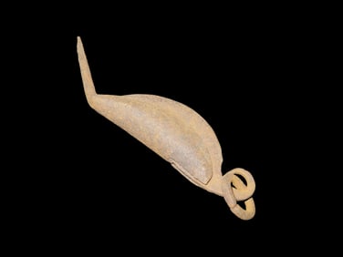 4 1/2" Antique Fisherman's Net Knife Africa