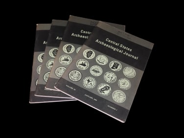 Set of 4, Central States Archaeological Journal