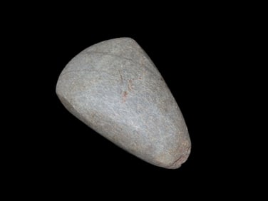 3 1/8" Greenstone Celt with Great Finish, Cumberland County Illinois