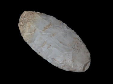 3 7/8" Ovoid Blade Found by Walter Johnson in Seneca, Illinois, Across From Skrivany Funeral Home