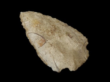 3 1/8" Woodland Point Found by Walter Johnson in Seneca, Illinois, Across From Skrivany Funeral Home