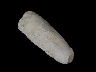 6" Flint Gouge Found by Geoff Sandt in St. Louis Co. Missouri, Known as the Rockhunter on YouTube