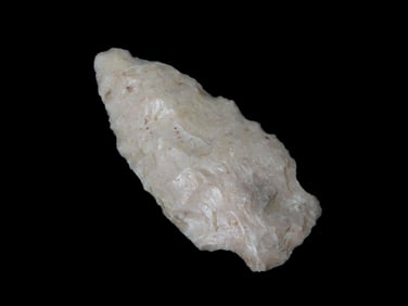 2 1/8" Stemmed Point Found by Geoff Sandt in St. Louis Co. Missouri, Known as the Rockhunter on