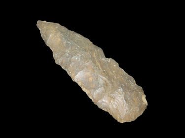 3 11/16" Archaic Blade Found by Geoff Sandt in St. Louis Co. Missouri, Known as the Rockhunter on