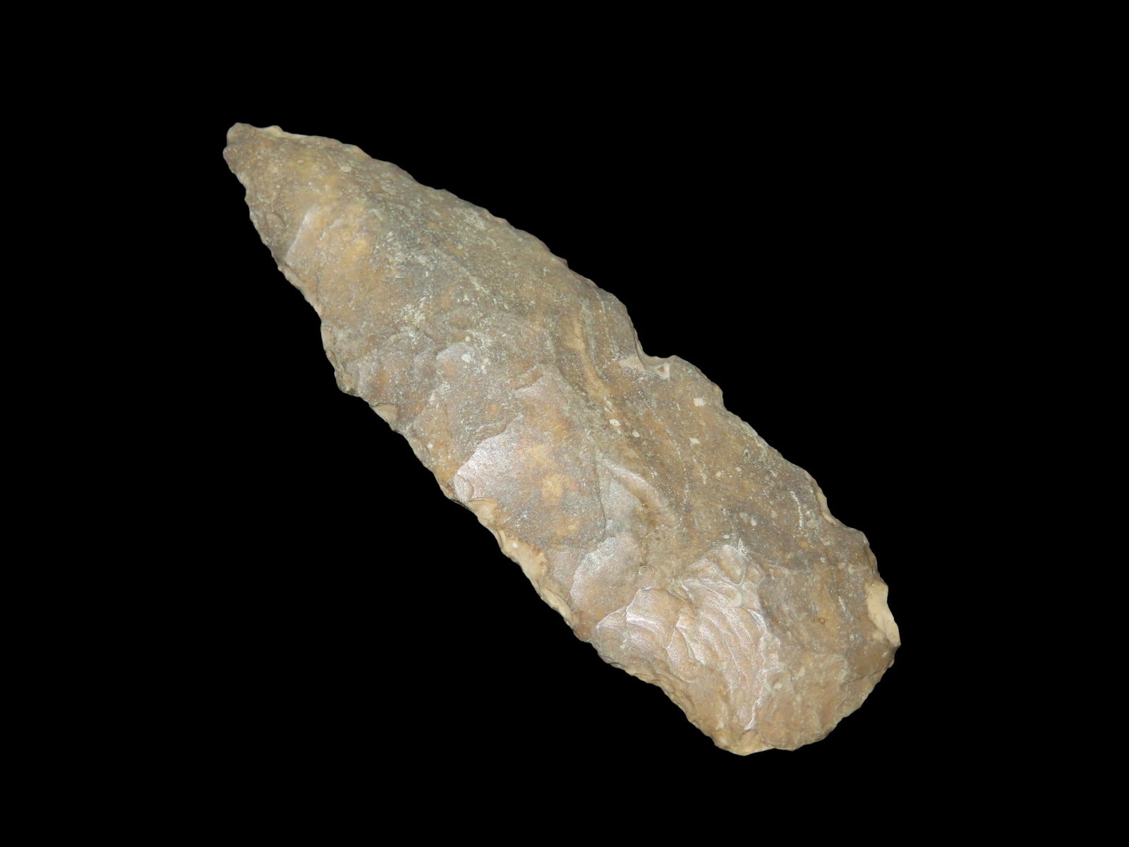 3 11/16" Archaic Blade Found by Geoff Sandt in St. Louis Co. Missouri, Known as the Rockhunter on (1 of 4)