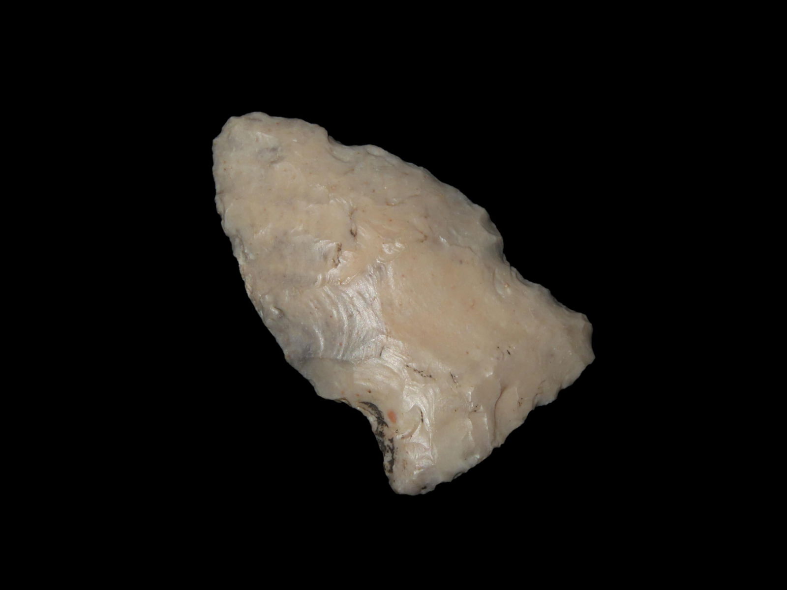 1 3/4" Stemmed Point Found by Geoff Sandt in St. Louis Co. Missouri, Known as the Rockhunter on (1 of 4)