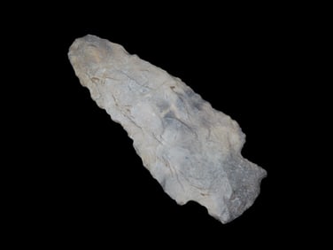 3 3/8" Stemmed Point Found by Geoff Sandt in St. Louis Co. Missouri, Known as the Rockhunter on