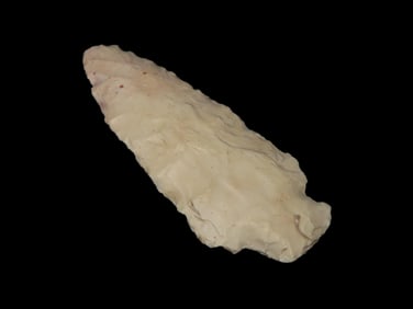 3 1/2" Stemmed Point Found by Geoff Sandt in St. Louis Co. Missouri, Known as the Rockhunter on