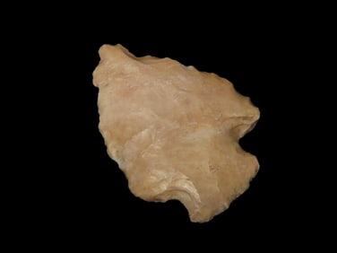 2 5/8" Hopewell Found by Geoff Sandt in St. Louis Co. Missouri, Known as the Rockhunter on YouTube