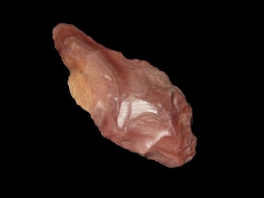 2 1/2" Colorful Arrowhead Found by Geoff Sandt in St. Louis Co. Missouri, Known as the Rockhunter on