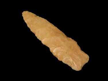 3 5/8" Stemmed Point Found by Geoff Sandt in St. Louis Co. Missouri, Known as the Rockhunter on