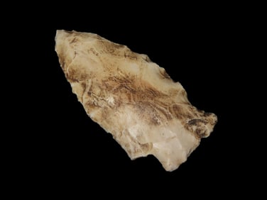 2 7/16" Stemmed Point Found by Geoff Sandt in St. Louis Co. Missouri, Known as the Rockhunter on