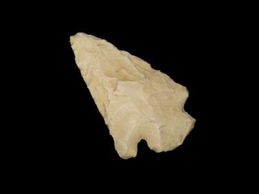 2 1/2" Corner Notch Found by Geoff Sandt in St. Louis Co. Missouri, Known as the Rockhunter on