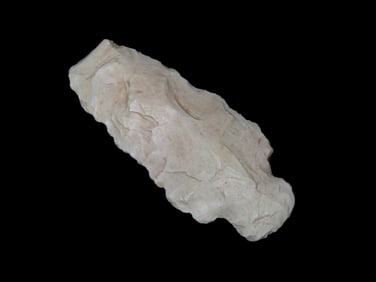 3 1/8" Stemmed Point Found by Geoff Sandt in St. Louis Co. Missouri, Known as the Rockhunter on