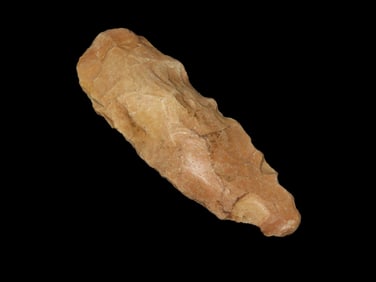 4 1/2" Flint Chisel Found by Geoff Sandt in St. Louis Co. Missouri, Known as the Rockhunter on