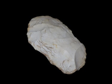 4 1/8" Flint Celt Found by Geoff Sandt in St. Louis Co. Missouri, Known as the Rockhunter on YouTube