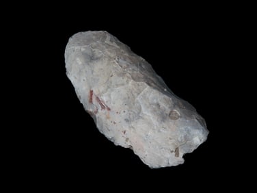 3 7/8" Flint Tool Found by Geoff Sandt in St. Louis Co. Missouri, Known as the Rockhunter on YouTube