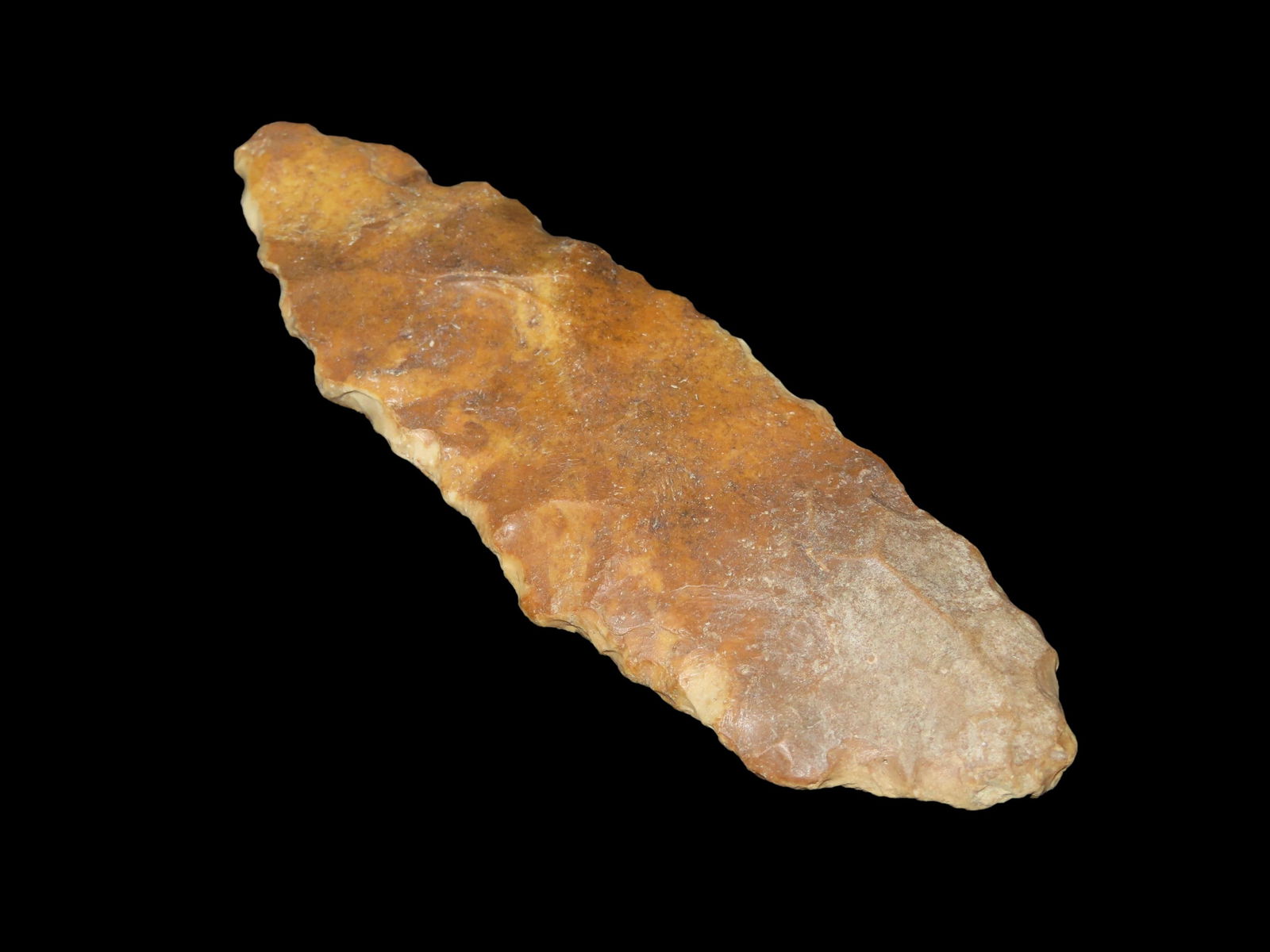 6 1/4" Creek Stained Ovoid Found by Geoff Sandt in St. Louis Co. Missouri, Known as the Rockhunter (1 of 5)