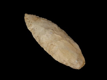 3 7/8" Very Fine Adena Found by Geoff Sandt in St. Louis Co. Missouri, Known as the Rockhunter on