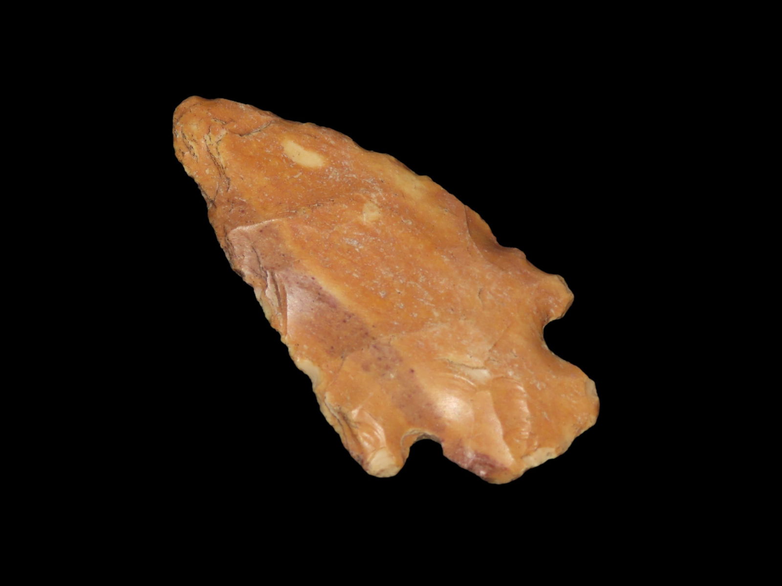 2 3/4" Colorful Arrowhead Found by Geoff Sandt in St. Louis Co. Missouri, Known as the Rockhunter on (1 of 5)