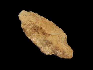 3 3/4" Adena Found by Geoff Sandt in St. Louis Co. Missouri, Known as the Rockhunter on YouTube