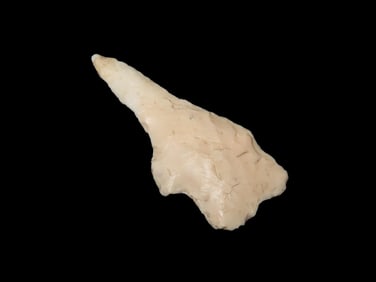 1 3/4" Stemmed Point Found by Geoff Sandt in St. Louis Co. Missouri, Known as the Rockhunter on