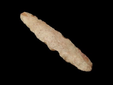 4 9/16" Bi-Pointed Blade Found by Geoff Sandt in St. Louis Co. Missouri, Known as the Rockhunter on