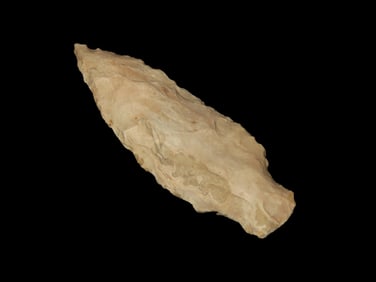 3 11/16" Stemmed Point Found by Geoff Sandt in St. Louis Co. Missouri, Known as the Rockhunter on