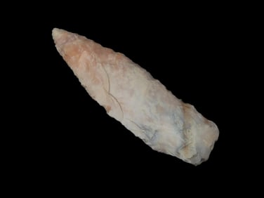 3 7/16" Woodland Point Found by Geoff Sandt in St. Louis Co. Missouri, Known as the Rockhunter on