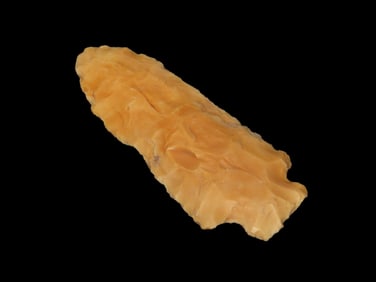 3 1/2" Corner Notch Found by Geoff Sandt in St. Louis Co. Missouri, Known as the Rockhunter on