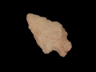 2 3/16" Stemmed Point Found by Geoff Sandt in St. Louis Co. Missouri, Known as the Rockhunter on