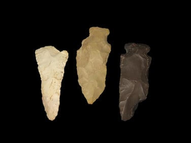 Grouping of 3 Arrowheads