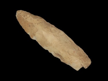 4 3/16"x7/8" Archaic Knife, EX: Schoon Woodford Co IL.