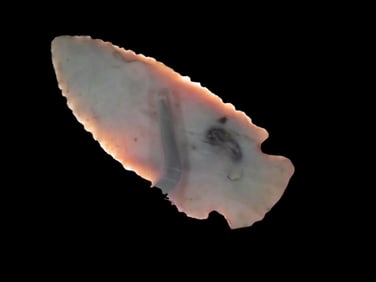 2 7/16"x1 1/8" Serrated Stillwell, EX: Schoon Woodford Co IL.