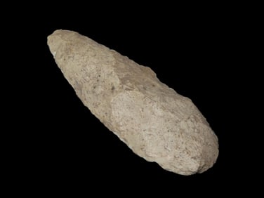 4'x1 1/4" Archaic Knife, EX: Schoon Woodford Co IL.