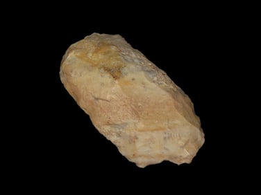 4 1/4"x2 1/8" Flint Axe Nice Ground Hafting Area, Colorful Chert, EX: Schoon Woodford Co IL.