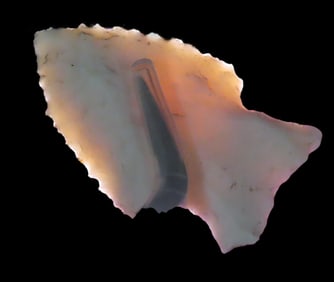 1 3/4"x1 1/8" Serrated Hardin, EX: Schoon WoodfordCo IL.