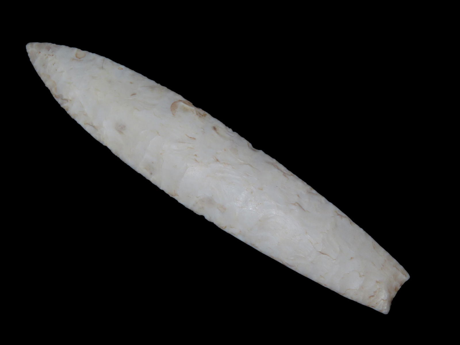 5 9/16" z 1 1/8" Agate Basin, Stermer COA, found in Missouri, Illinois, or Iowa, from a Southern (1 of 9)