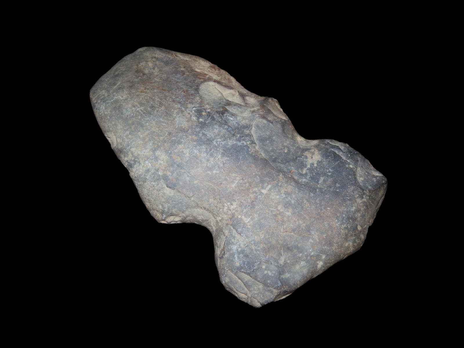 6 5/8" X 3 5/8" Full Groove Slate Axe, Found in Attleboro Mass. Marvin Farm/ Beaver Site, Ex Peter (1 of 7)