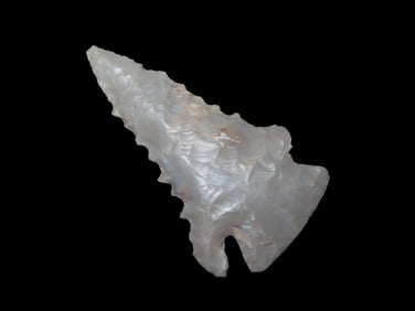 2 1/8" X 1 3/16" Pinetree, Smoot COA, Found in Swans Landing Harrison Co. Indiana