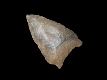 1 3/4" X 1 1/8" Buzzard Roost Creek, Dickey COA, Found in Jackson Co. AL, Ex Bill Pettit