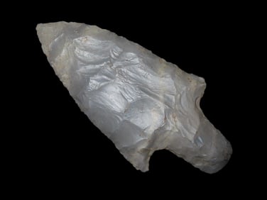 3 11/16" x 1 3/4" Turkeytail-Hebron, Davis COA, found in Webster Co, Kentucky